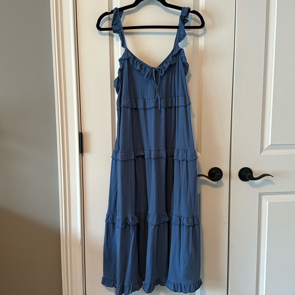 Jcrew stretch cotton swim coverup, size S but runs large